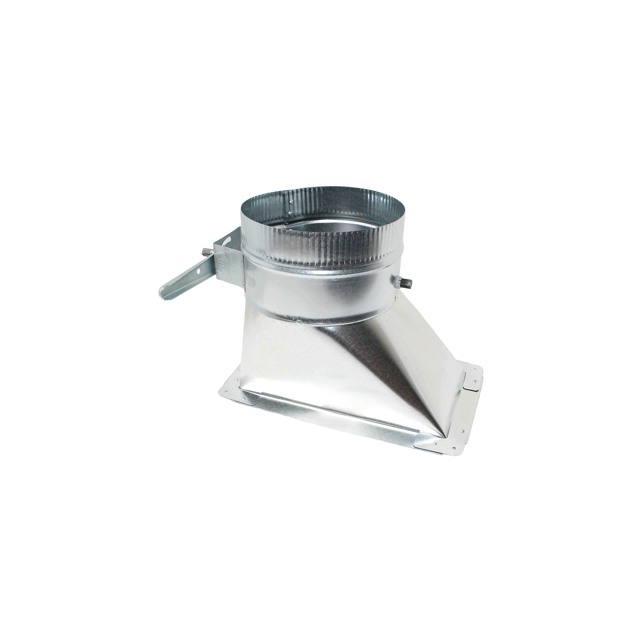 Jer-Air Model AT-503 | Air Tight 45° Takeoff With Gasket, Damper, & 2