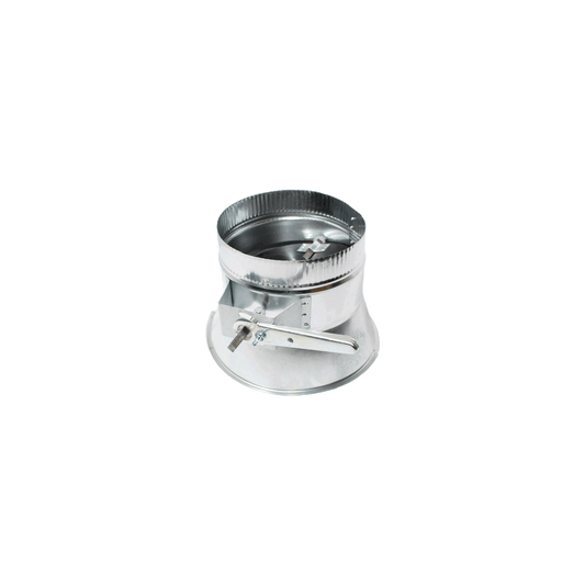Jer-Air Model C-303 | Conical Spin-in Sleeve With Damper & 2" Standoff Quadrant - 3/8" Hardware
