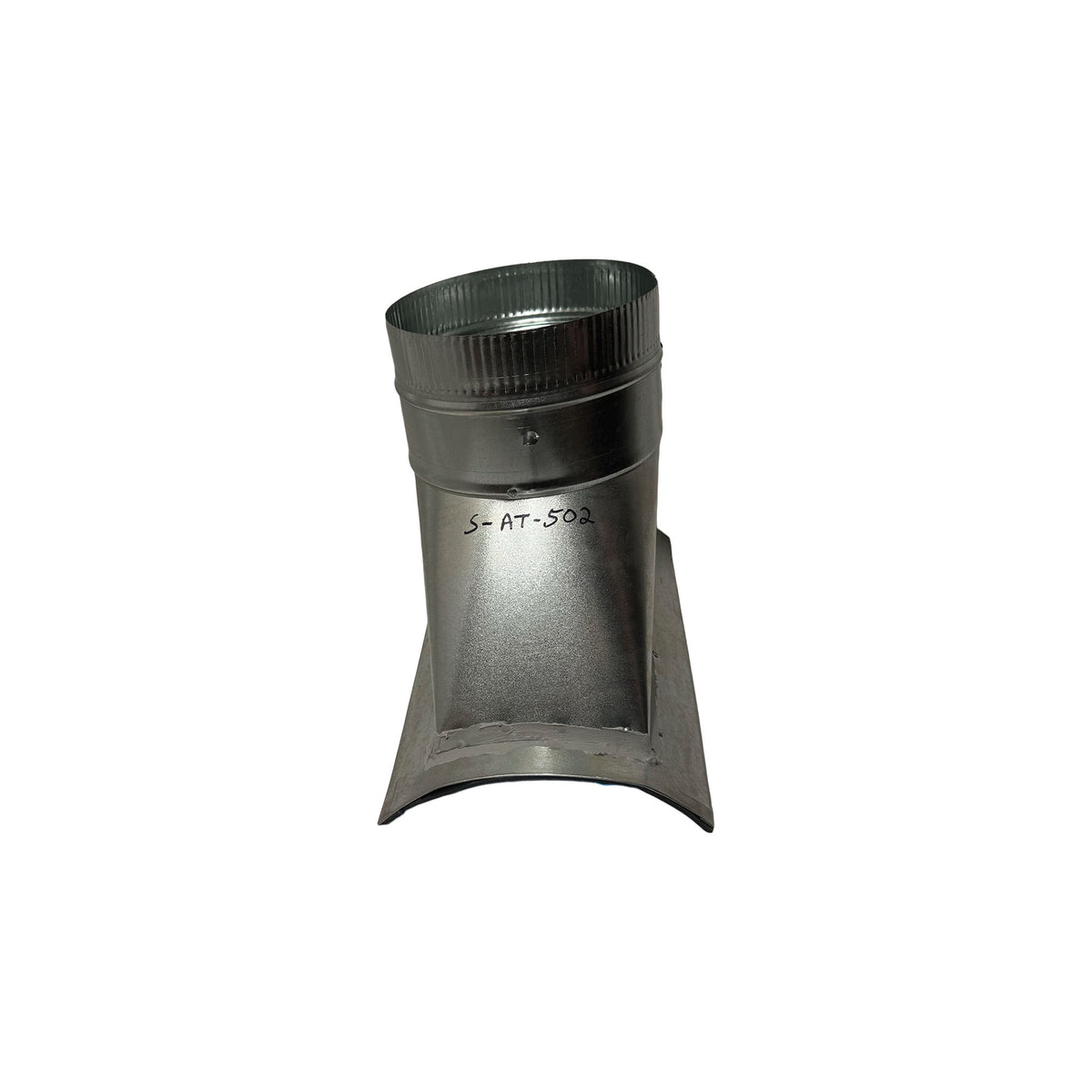 Jer-Air Model S-AT-502 | Airtight 45° Saddle Takeoff with Gasket, Damper & 2" Standoff Quadrant - 1/4" Hardware
