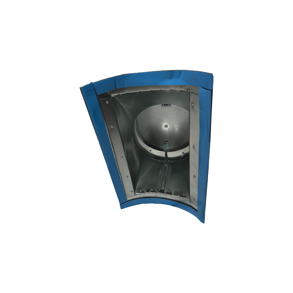 Jer-Air Model S-AT-502 | Airtight 45° Saddle Takeoff with Gasket, Damper & 2" Standoff Quadrant - 1/4" Hardware