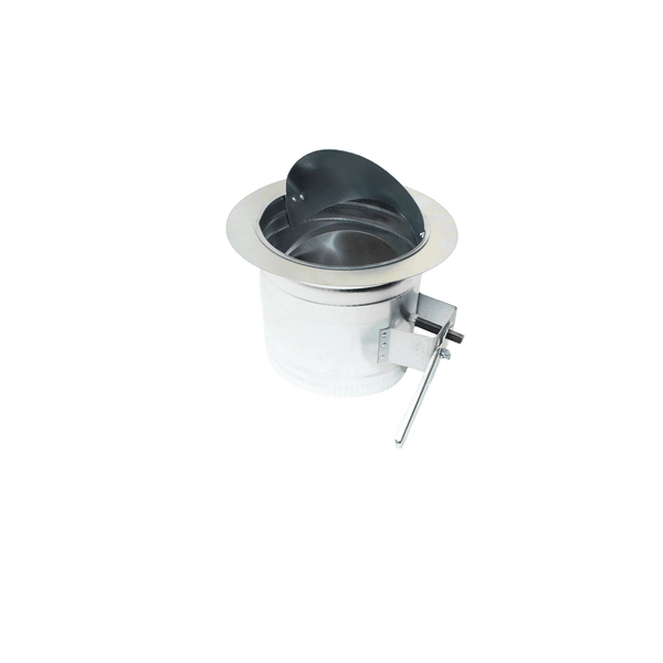 Jer-Air Model 203-DS | Stick-on Takeoff With Gasket, Damper, Scoop, Nylon End Bearings, & 2