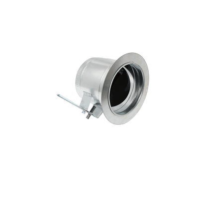 Jer-Air Model 203-D | Stick-on Takeoff With Gasket, Damper, Nylon End Bearings, & 2" Standoff Quadrant - 3/8" Hardware