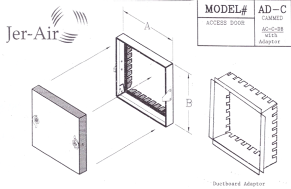 Jer-Air AD-C | Access Door - Cammed