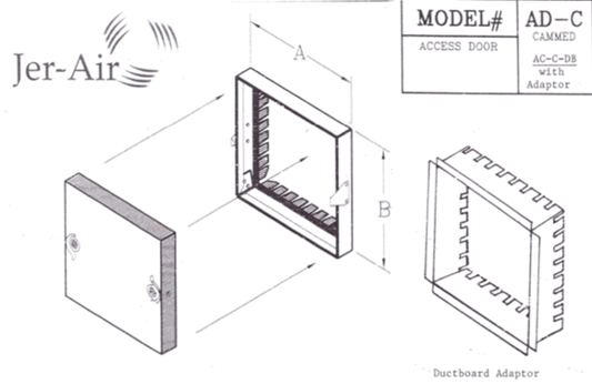 Jer-Air AD-C | Access Door - Cammed