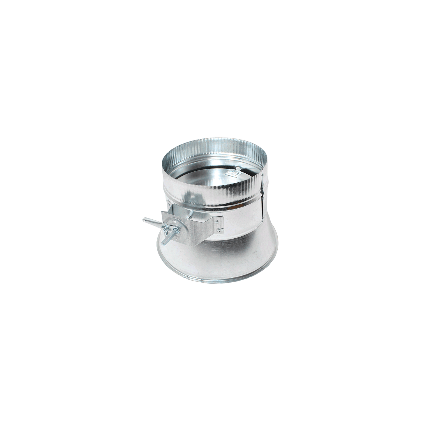 Jer-Air Model C-302 | Conical Spin-in Sleeve With Damper & 2" Standoff Quadrant - 1/4" Hardware