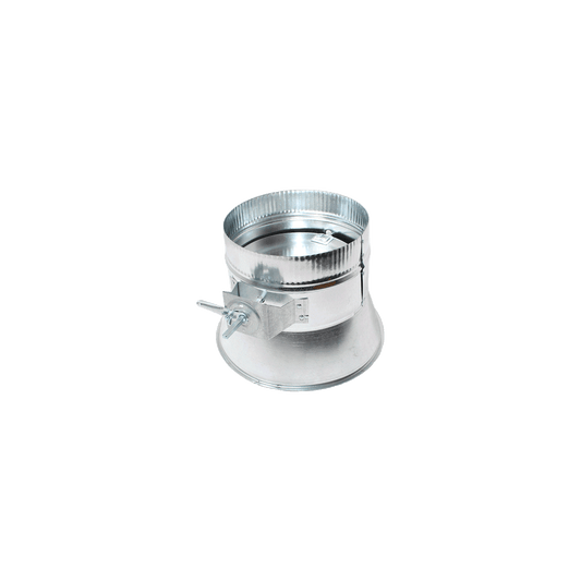 Jer-Air Model C-302 | Conical Spin-in Sleeve With Damper & 2" Standoff Quadrant - 1/4" Hardware