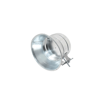 Jer-Air Model C-302 | Conical Spin-in Sleeve With Damper & 2" Standoff Quadrant - 1/4" Hardware