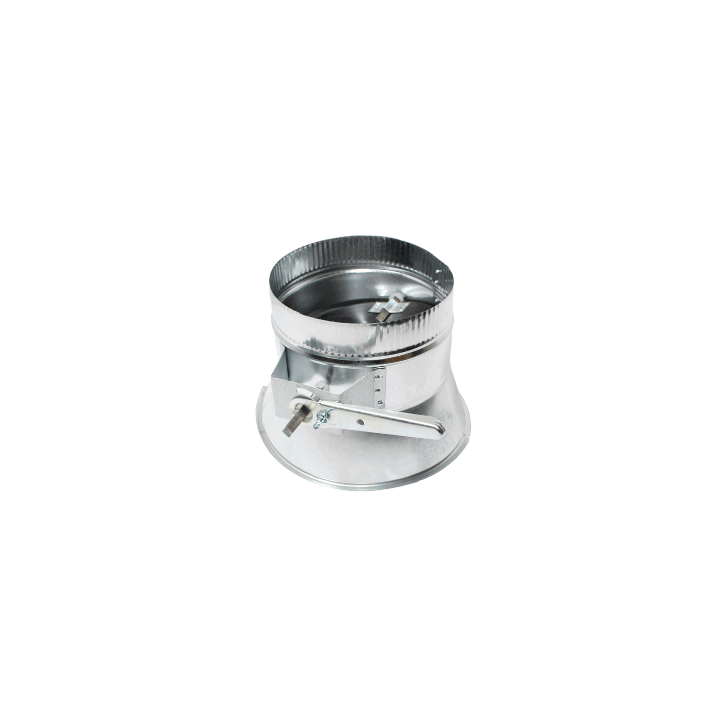 Jer-Air Model C-303 | Conical Spin-in Sleeve With Damper & 2" Standoff Quadrant - 3/8" Hardware