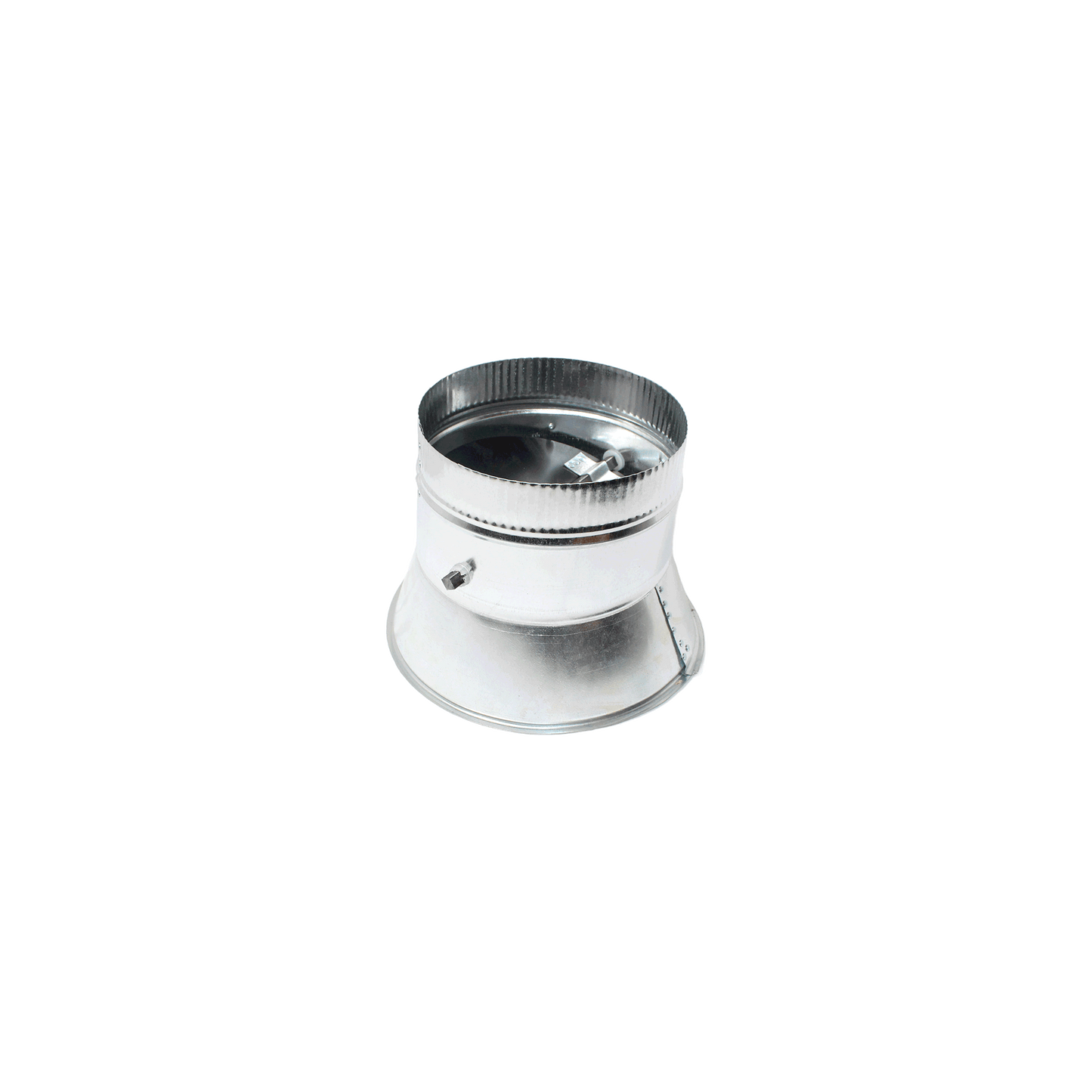 Jer-Air Model C-303 | Conical Spin-in Sleeve With Damper & 2" Standoff Quadrant - 3/8" Hardware