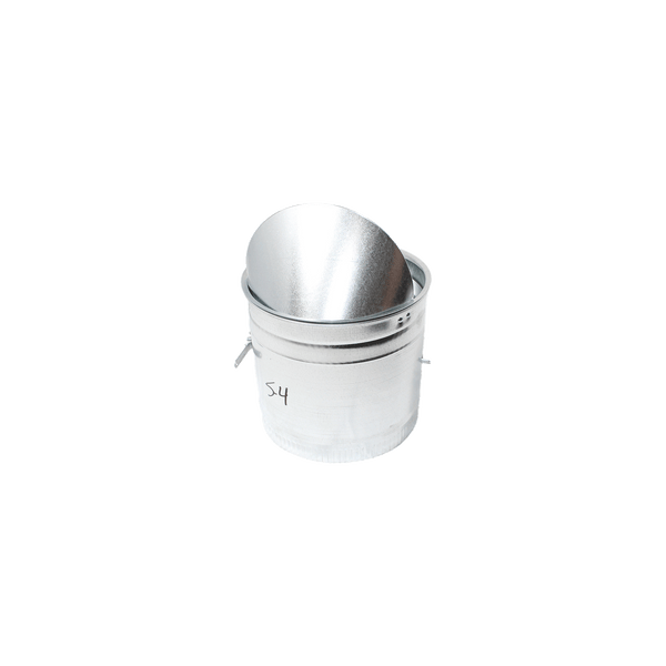 Jer-Air Model S-4 | Spin-in Takeoff With Damper & 45° Scoop For Galvanized Trunk Duct