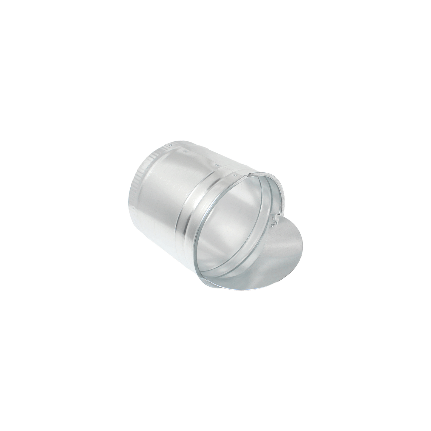 Jer-Air Model S-4 | Spin-in Takeoff With Damper & 45° Scoop For Galvanized Trunk Duct