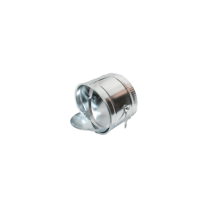 Jer-Air Model S-4S | Spin-in Takeoff With Damper & 45° Scoop For Galvanized Trunk Duct