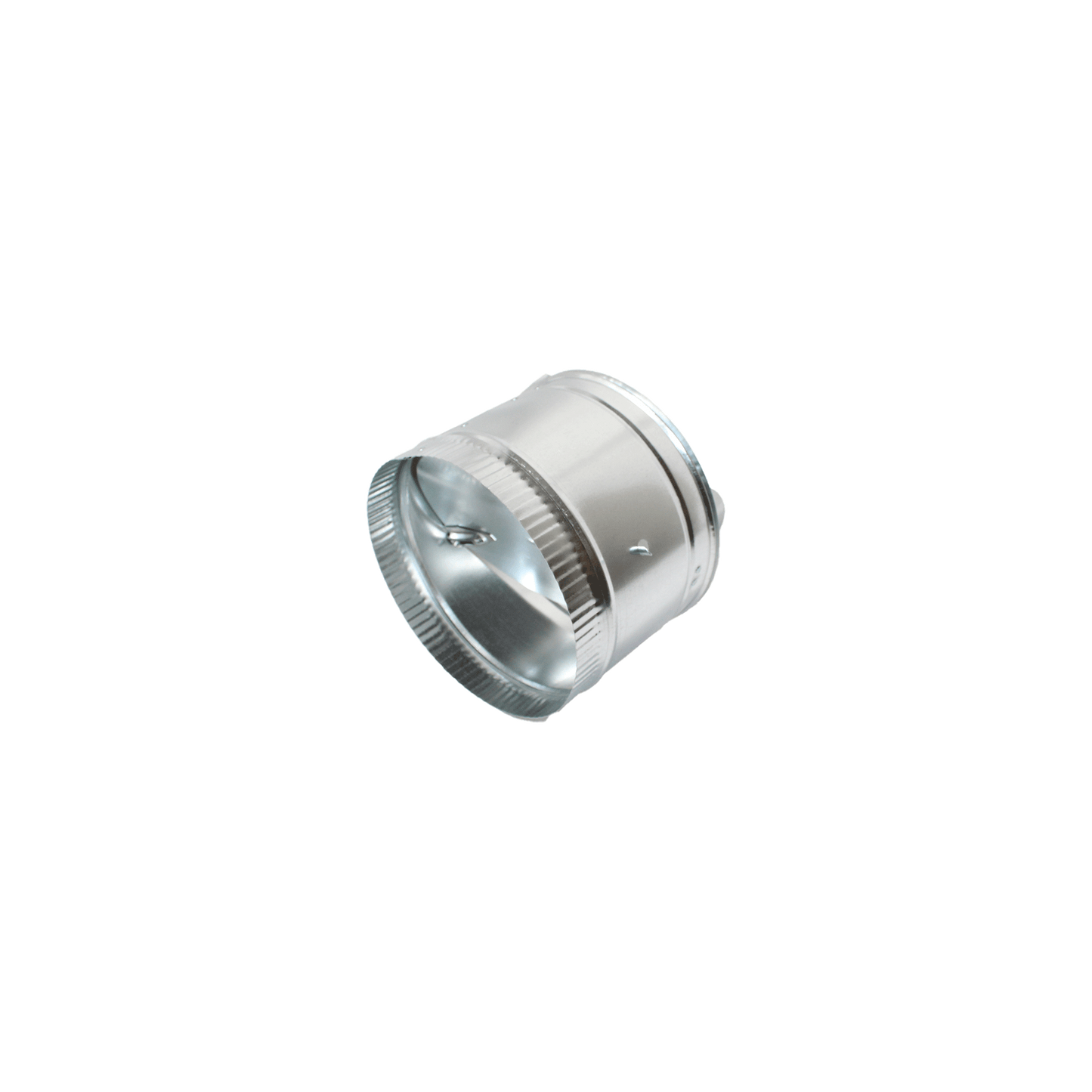 Jer-Air Model S-4S | Spin-in Takeoff With Damper & 45° Scoop For Galvanized Trunk Duct