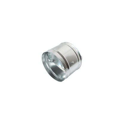 Jer-Air Model S-4S | Spin-in Takeoff With Damper & 45° Scoop For Galvanized Trunk Duct
