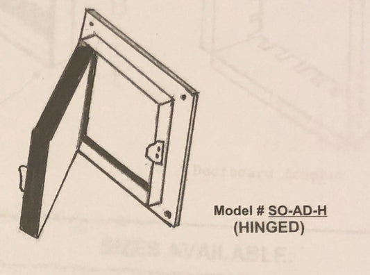 Jer-Air SO-AD-H | Access Door - Hinged