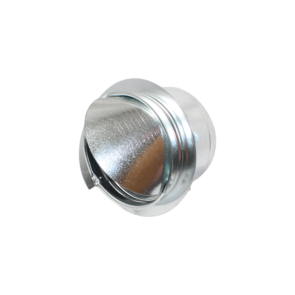Jer-Air Model DB-4S | Fiberglass Duct Spin-in Takeoff with Damper & 45° Scoop