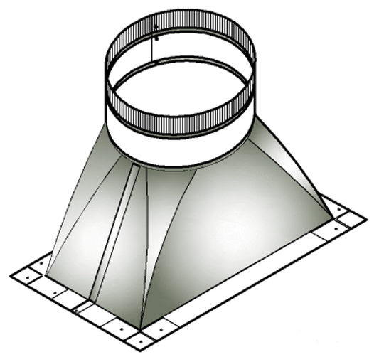 Jer-Air Model AT-600 | Centerline Airtight Takeoff With Gasket